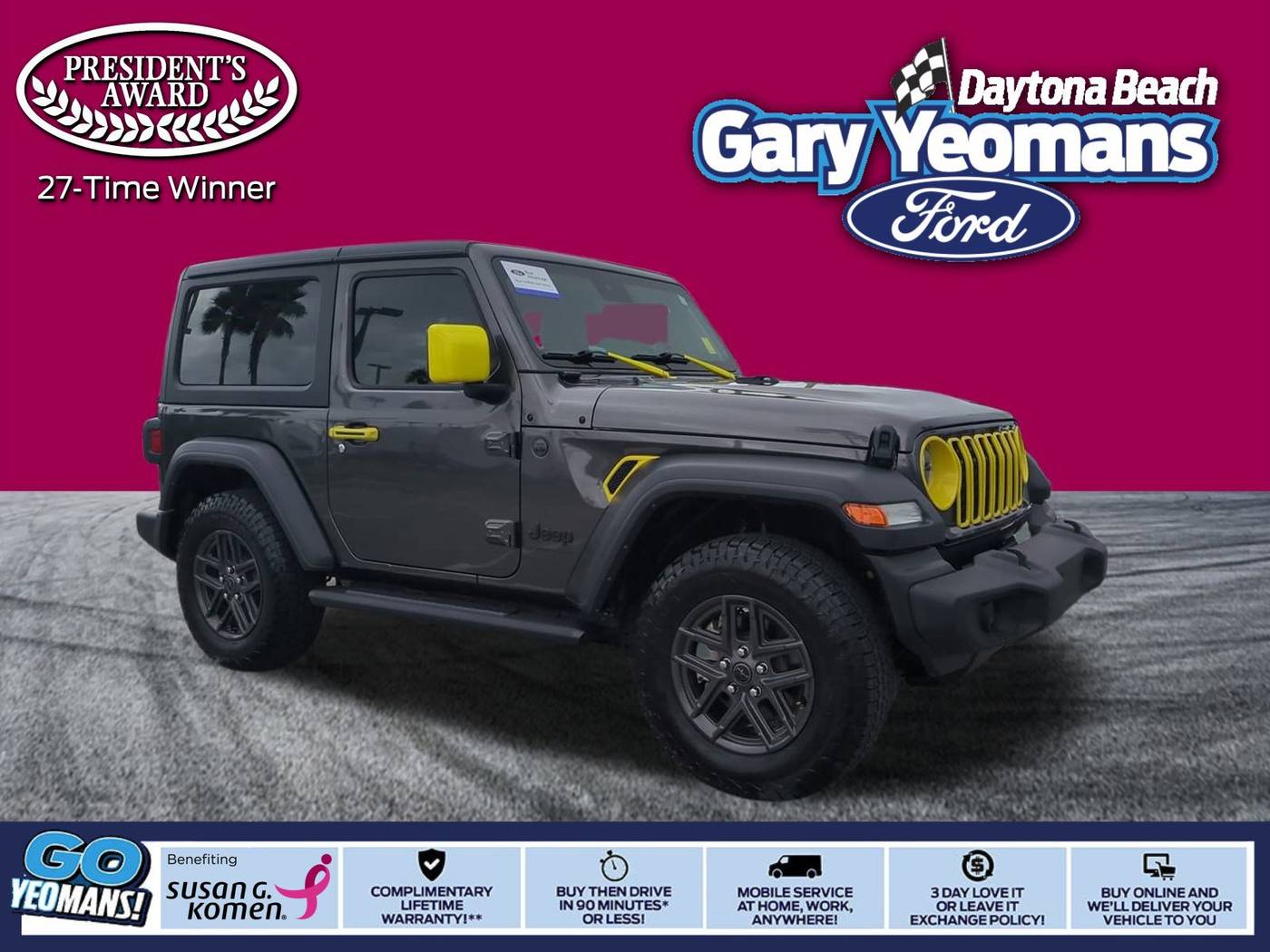 2024 Jeep Wrangler Sport S — SUV — 4,600 mi — Daytona Beach, FL