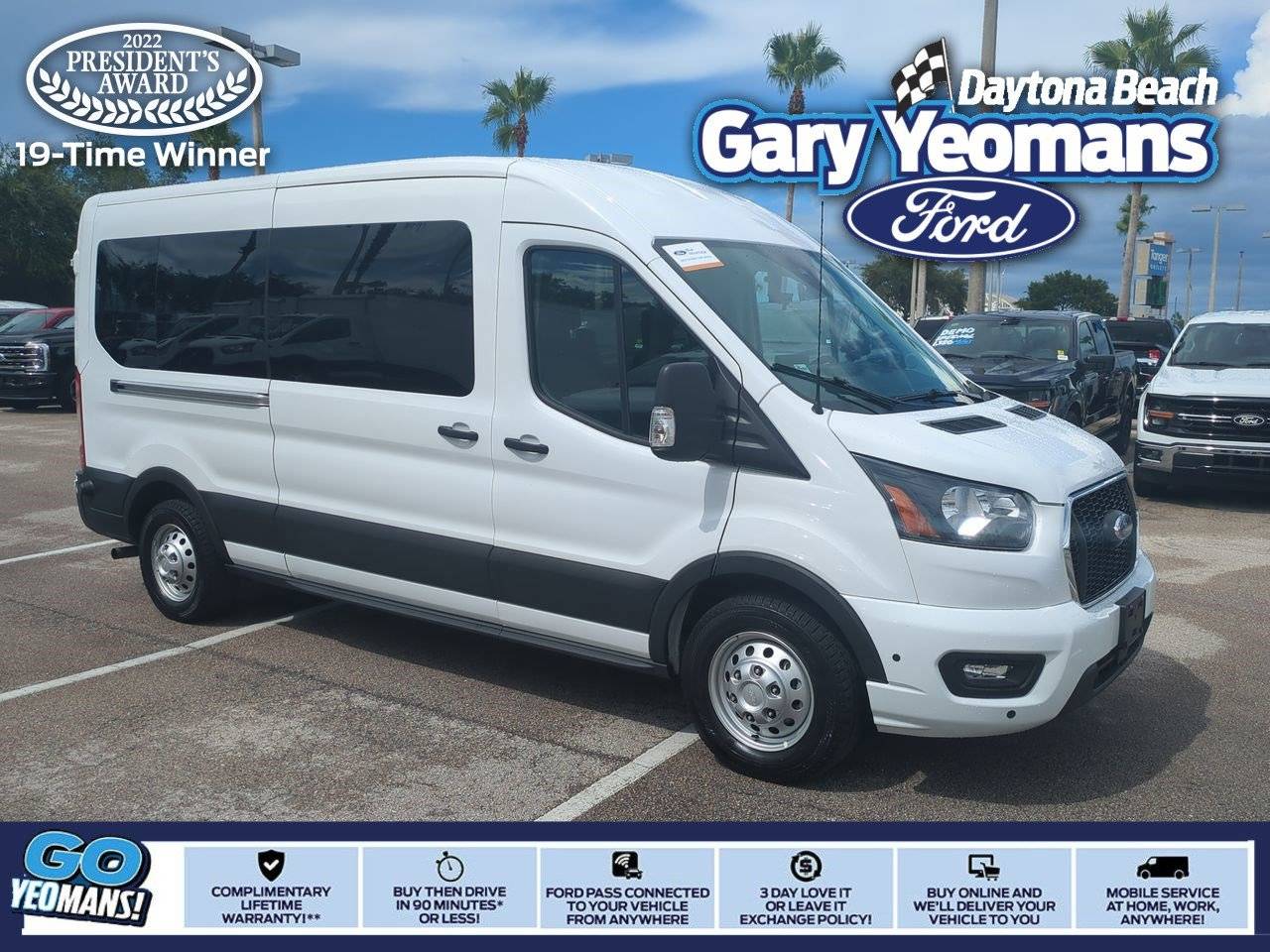 2024 Ford Transit Passenger Wagon T-350 XLT — Passenger Van — 23,626 mi — Daytona Beach, FL