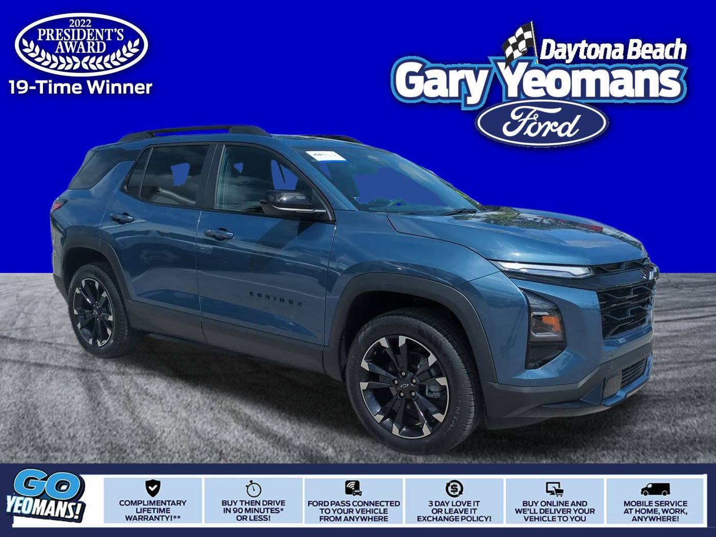 2025 Chevrolet Equinox RS — SUV — 1,019 mi — Daytona Beach, FL