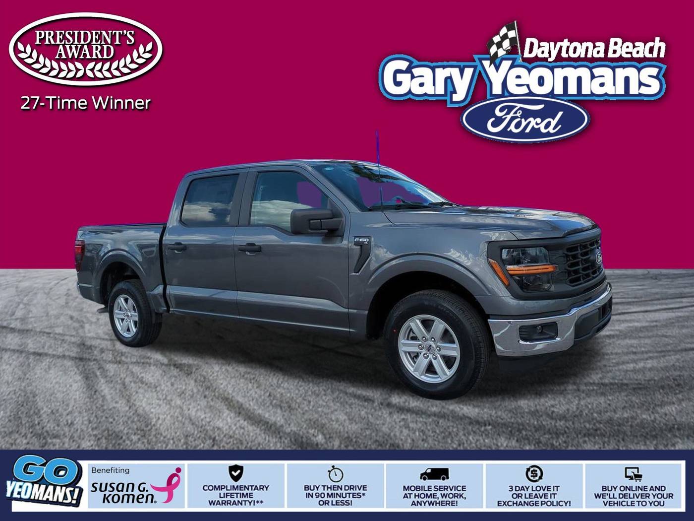 2025 Ford F-150 XL — Pickup Truck — 8,487 mi — Daytona Beach, FL