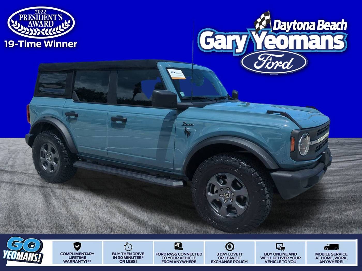 2022 Ford Bronco Base — SUV — 37,026 mi — Daytona Beach, FL