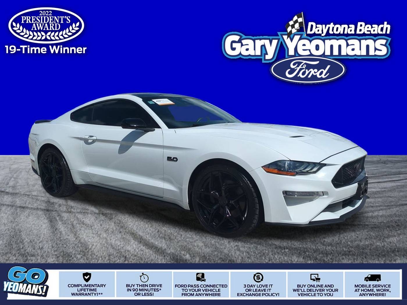 2022 Ford Mustang GT — Coupe — 11,230 mi — Daytona Beach, FL