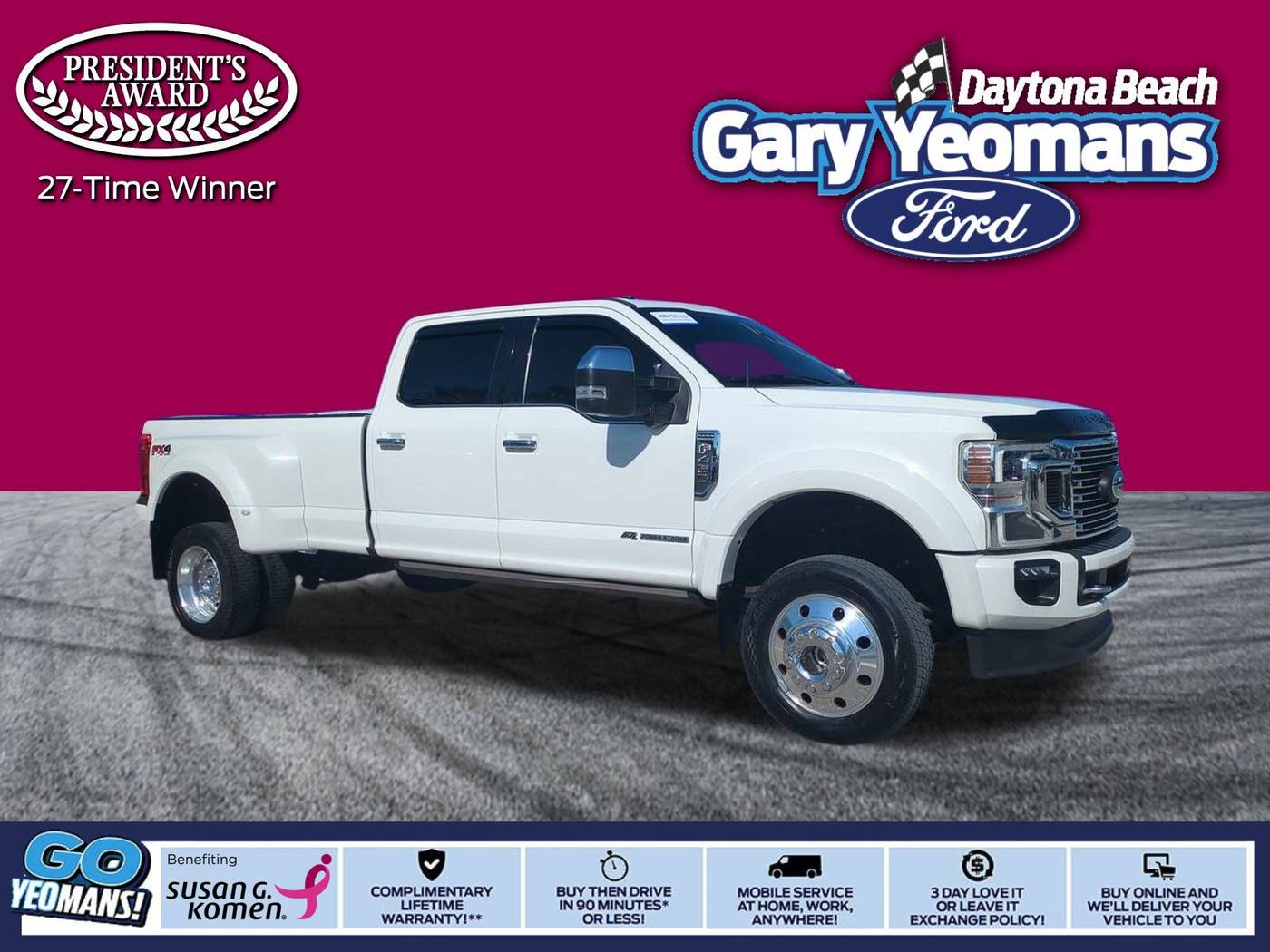 2022 Ford Super Duty F-450 Platinum — Pickup Truck — 102,656 mi — Daytona Beach, FL