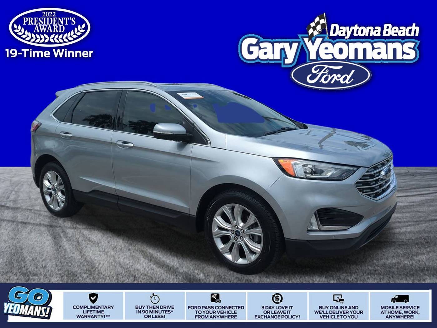 2020 Ford Edge Titanium — SUV — 52,846 mi — Daytona Beach, FL