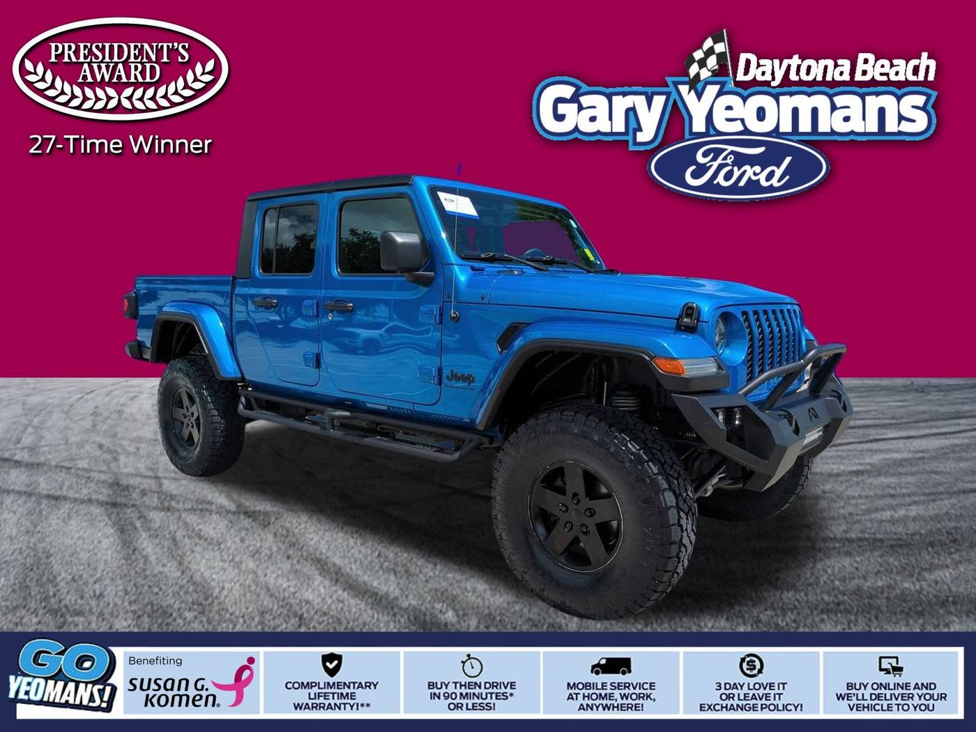 2023 Jeep Gladiator Sport S — Pickup Truck — 24,611 mi — Daytona Beach, FL