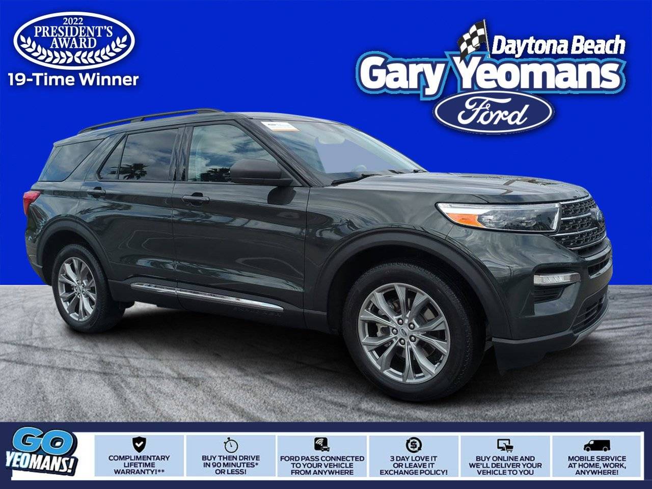 2022 Ford Explorer XLT — SUV — 14,322 mi — Daytona Beach, FL