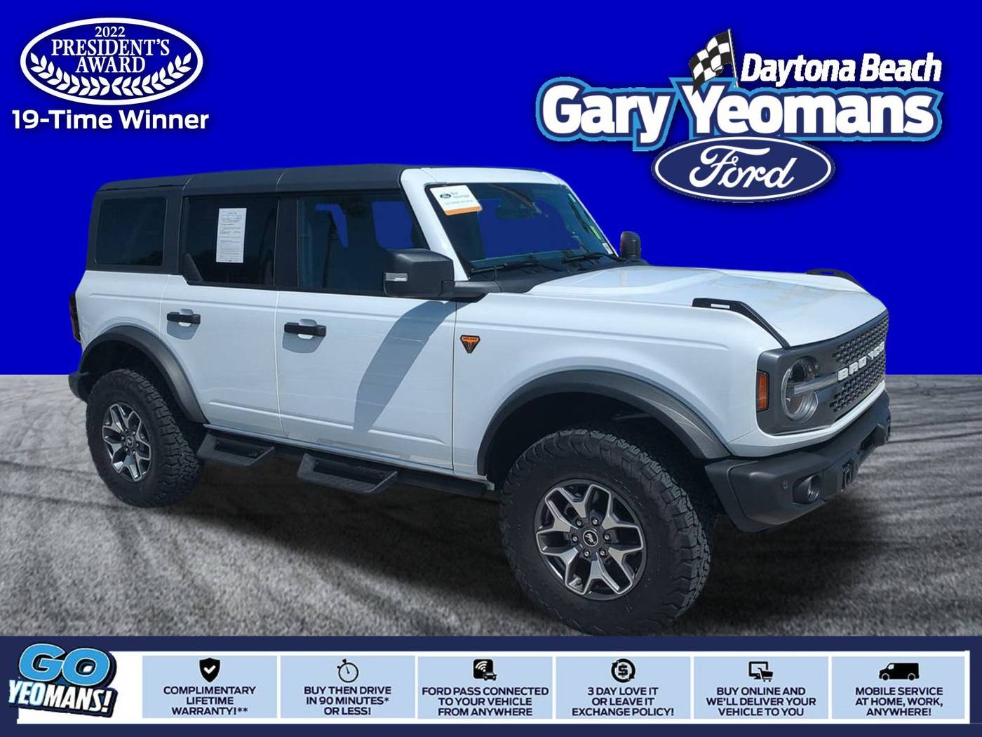 2023 Ford Bronco Badlands — SUV — 12,469 mi — Daytona Beach, FL