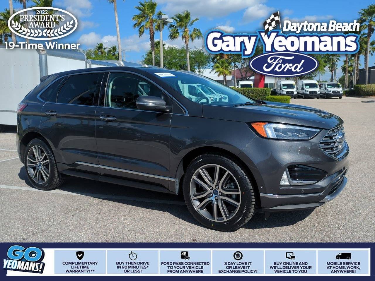 2019 Ford Edge Titanium — SUV — 25,717 mi — Daytona Beach, FL