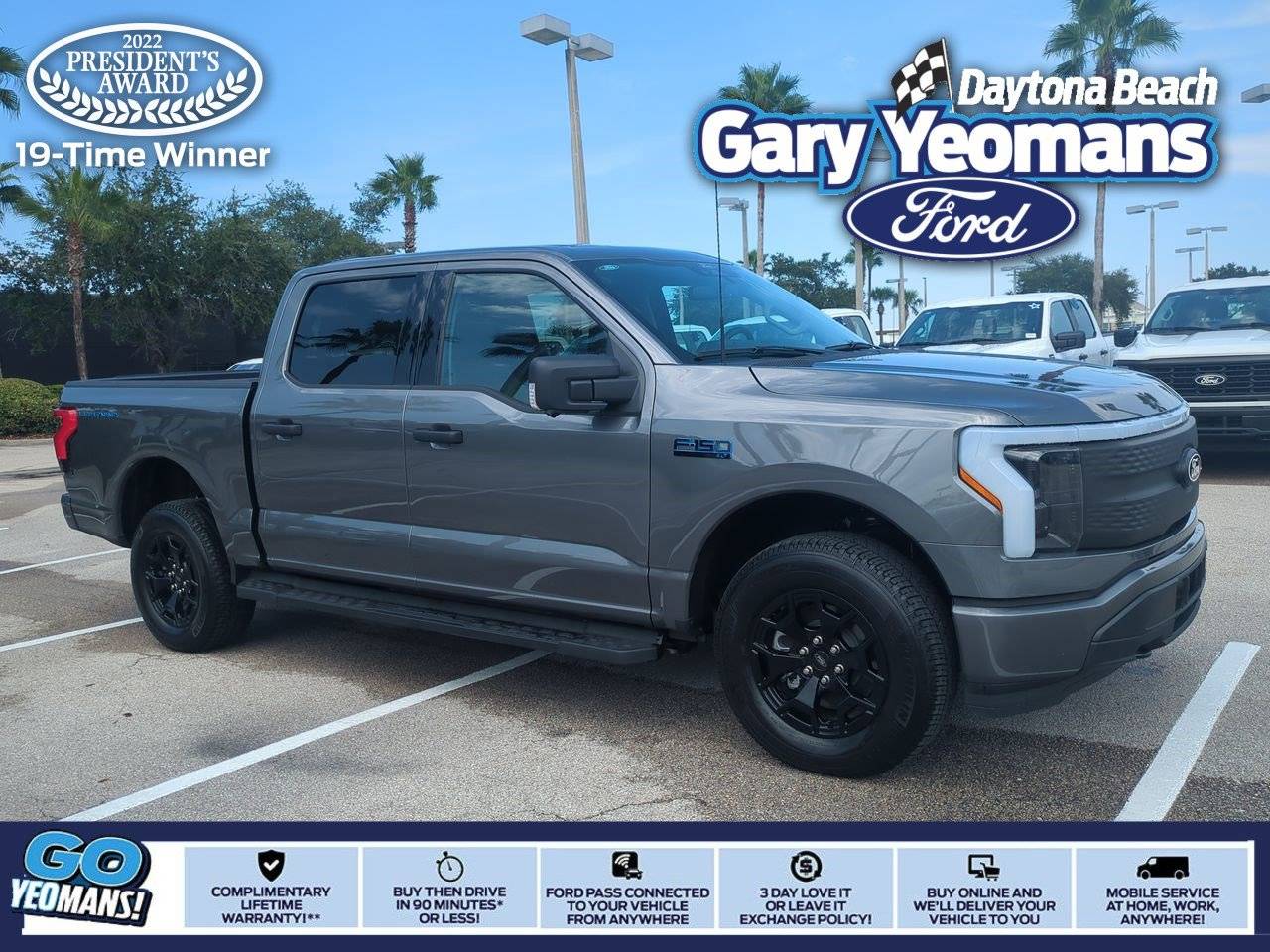 2025 Ford F-150 Lightning XLT — Pickup Truck — 2,268 mi — Daytona Beach, FL