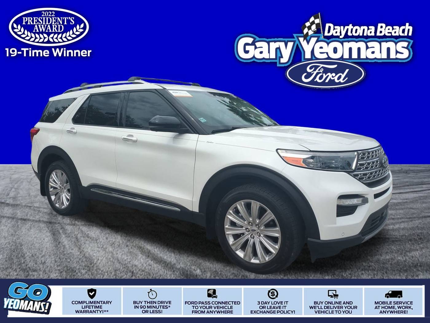2020 Ford Explorer Limited — SUV — 62,618 mi — Daytona Beach, FL