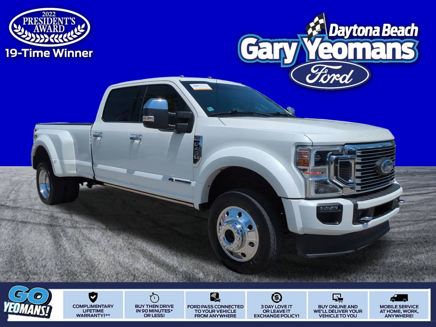 2021 Ford Super Duty F-450 Platinum — Pickup Truck — 66,614 mi — Daytona Beach, FL