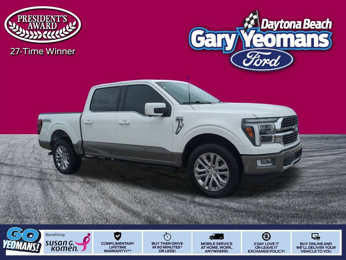 2025 Ford F-150 King Ranch — Pickup Truck — 15,585 mi — Daytona Beach, FL