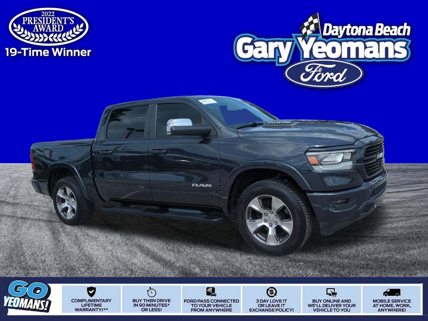 2020 Ram 1500 Laramie — Pickup Truck — 64,554 mi — Daytona Beach, FL