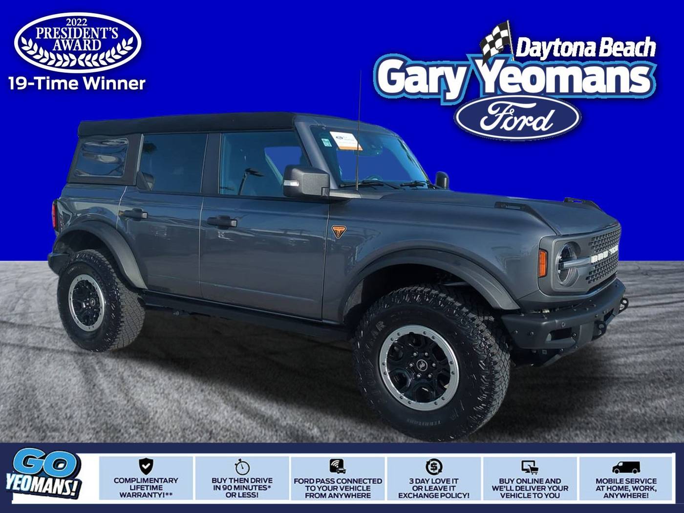 2023 Ford Bronco Badlands — SUV — 13,677 mi — Daytona Beach, FL
