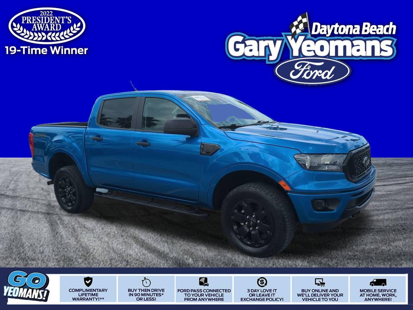 2021 Ford Ranger XLT — Pickup Truck — 35,603 mi — Daytona Beach, FL