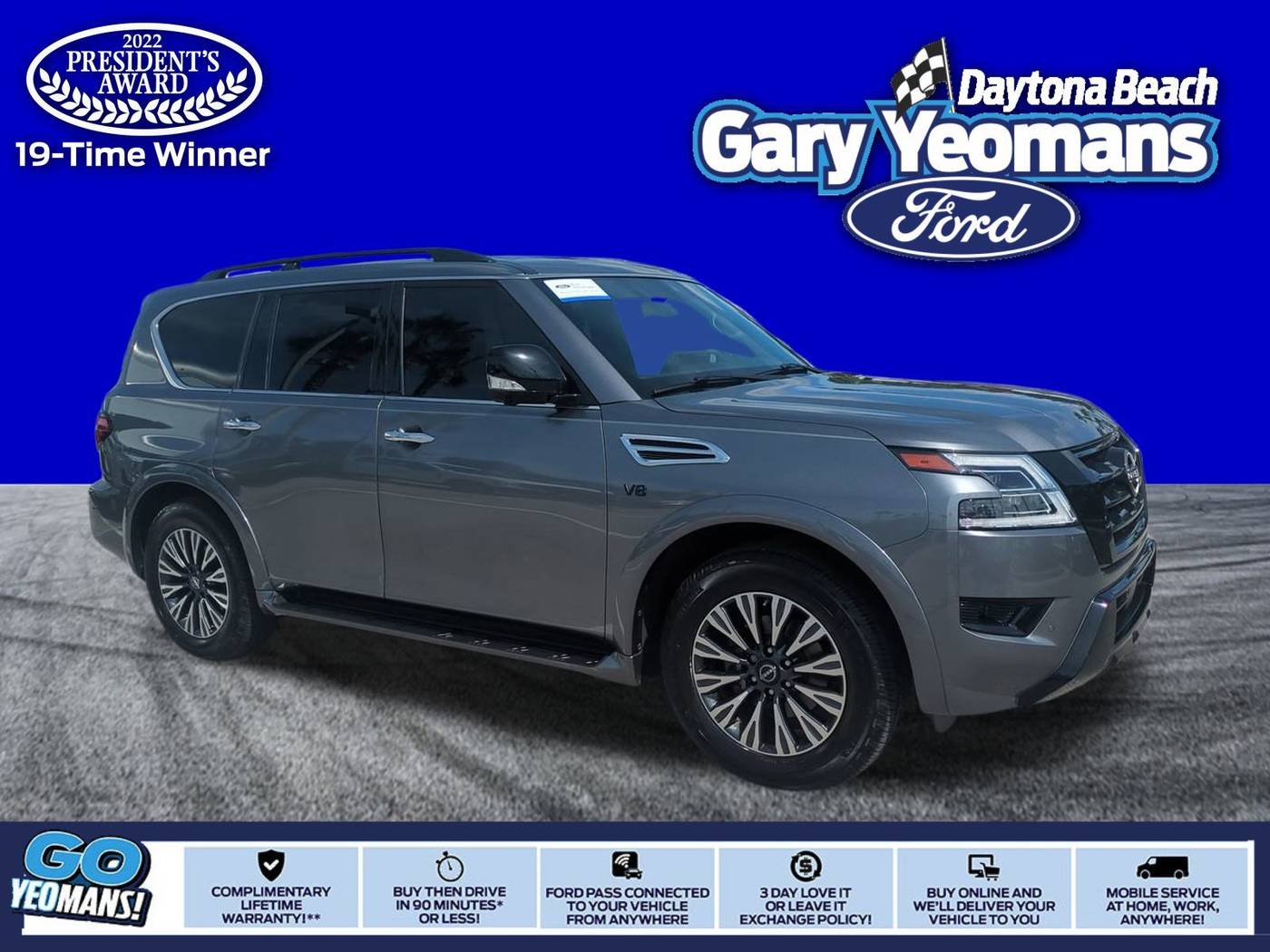 2021 Nissan Armada SL — SUV — 33,707 mi — Daytona Beach, FL