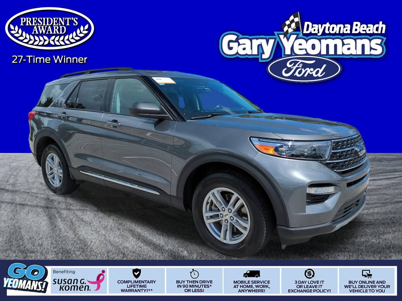 2023 Ford Explorer XLT — SUV — 17,971 mi — Daytona Beach, FL
