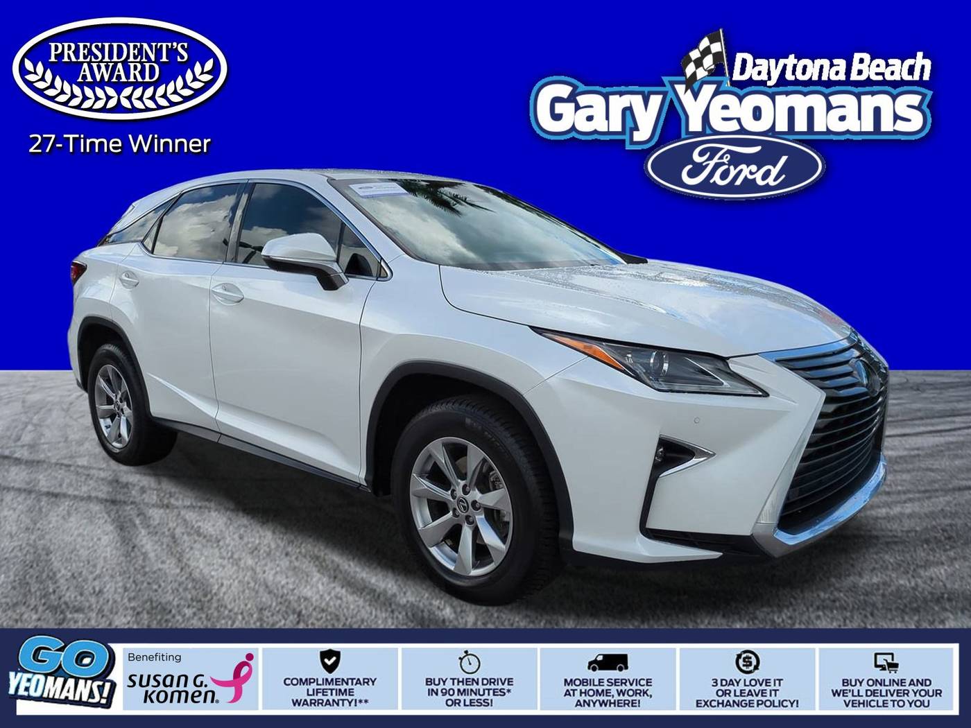 2018 Lexus RX RX 350 — SUV — 66,921 mi — Daytona Beach, FL