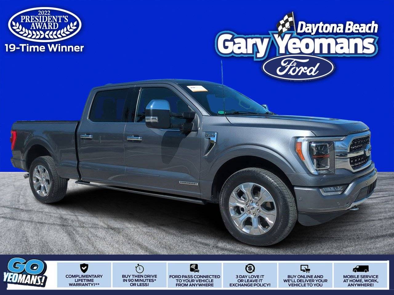 2022 Ford F-150 Platinum — Pickup Truck — 32,720 mi — Daytona Beach, FL
