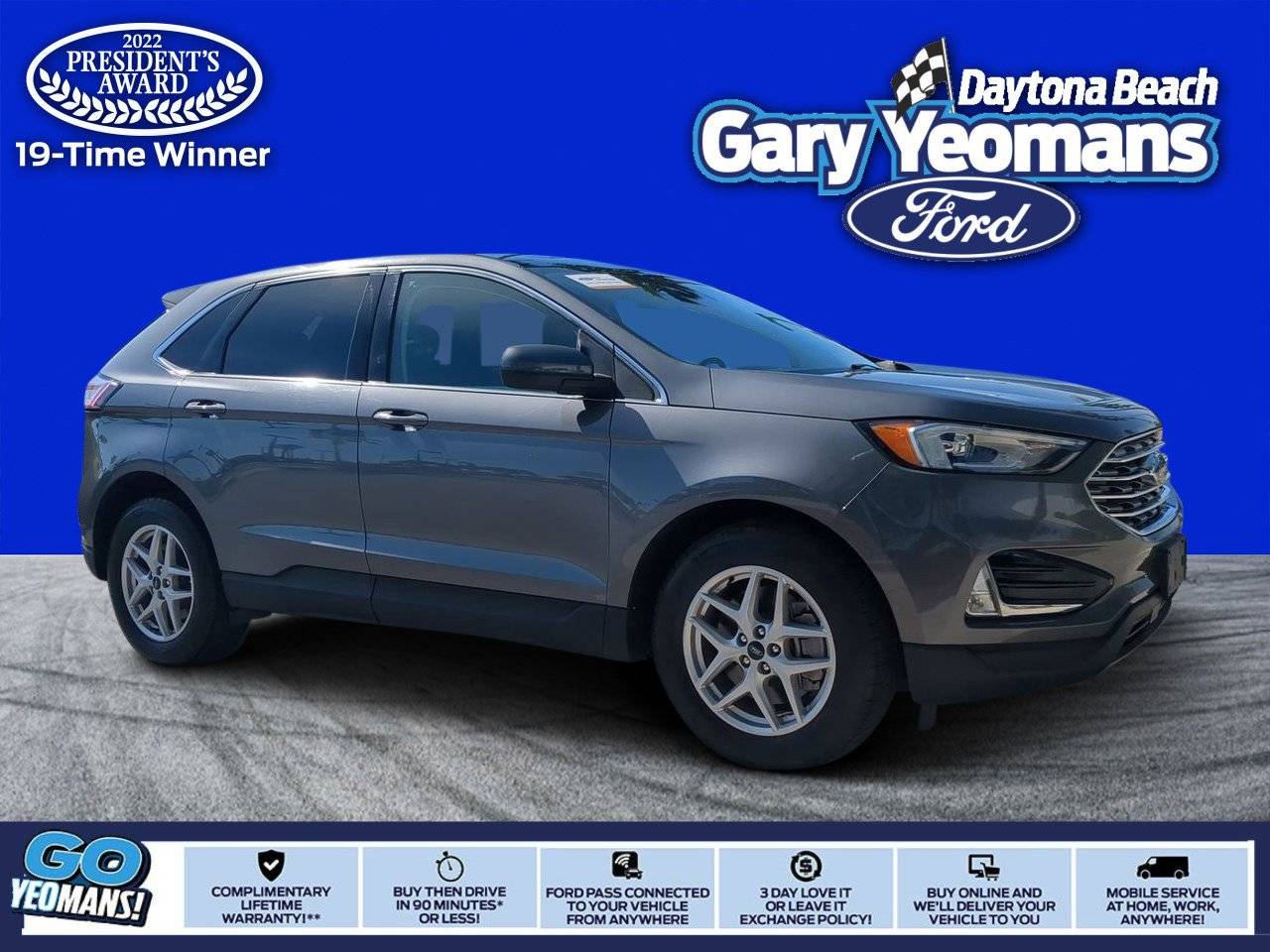 2021 Ford Edge SEL — SUV — 14,881 mi — Daytona Beach, FL