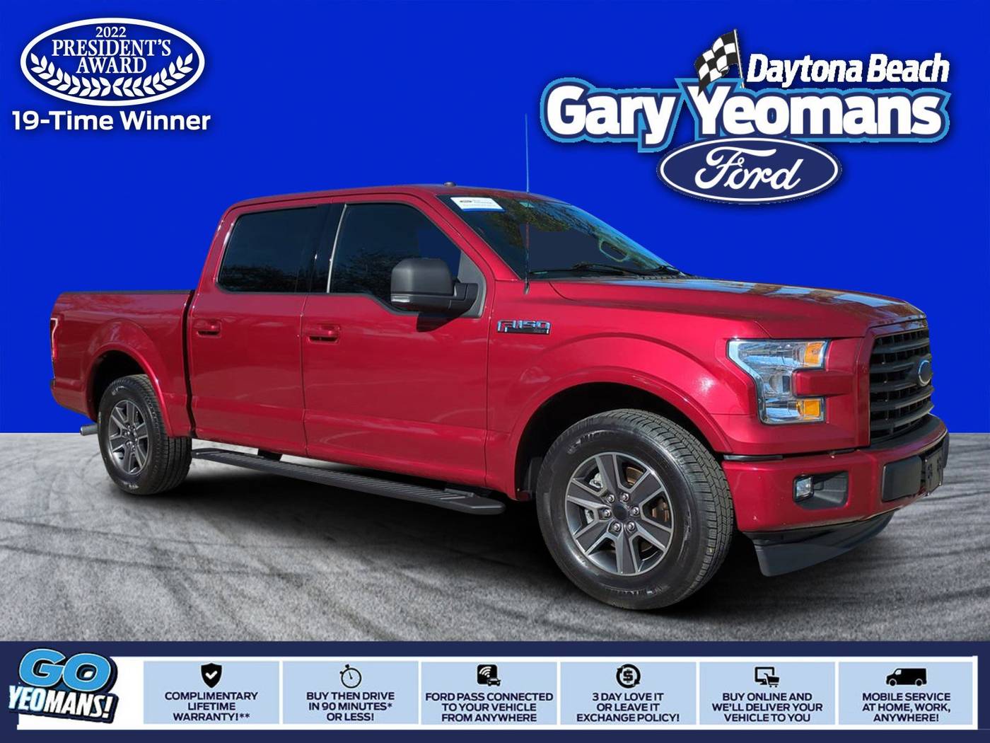 2017 Ford F-150 XLT — Pickup Truck — 65,637 mi — Daytona Beach, FL