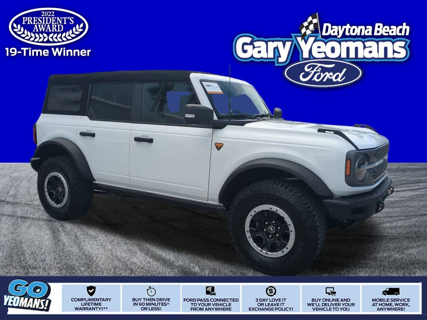 2023 Ford Bronco Badlands — SUV — 14,908 mi — Daytona Beach, FL