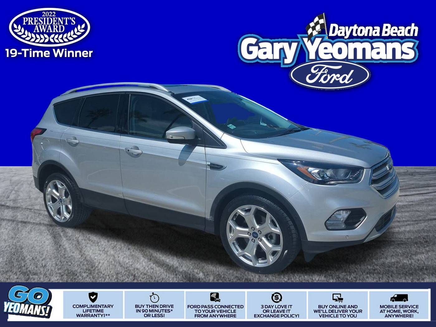 2019 Ford Escape Titanium — SUV — 36,612 mi — Daytona Beach, FL
