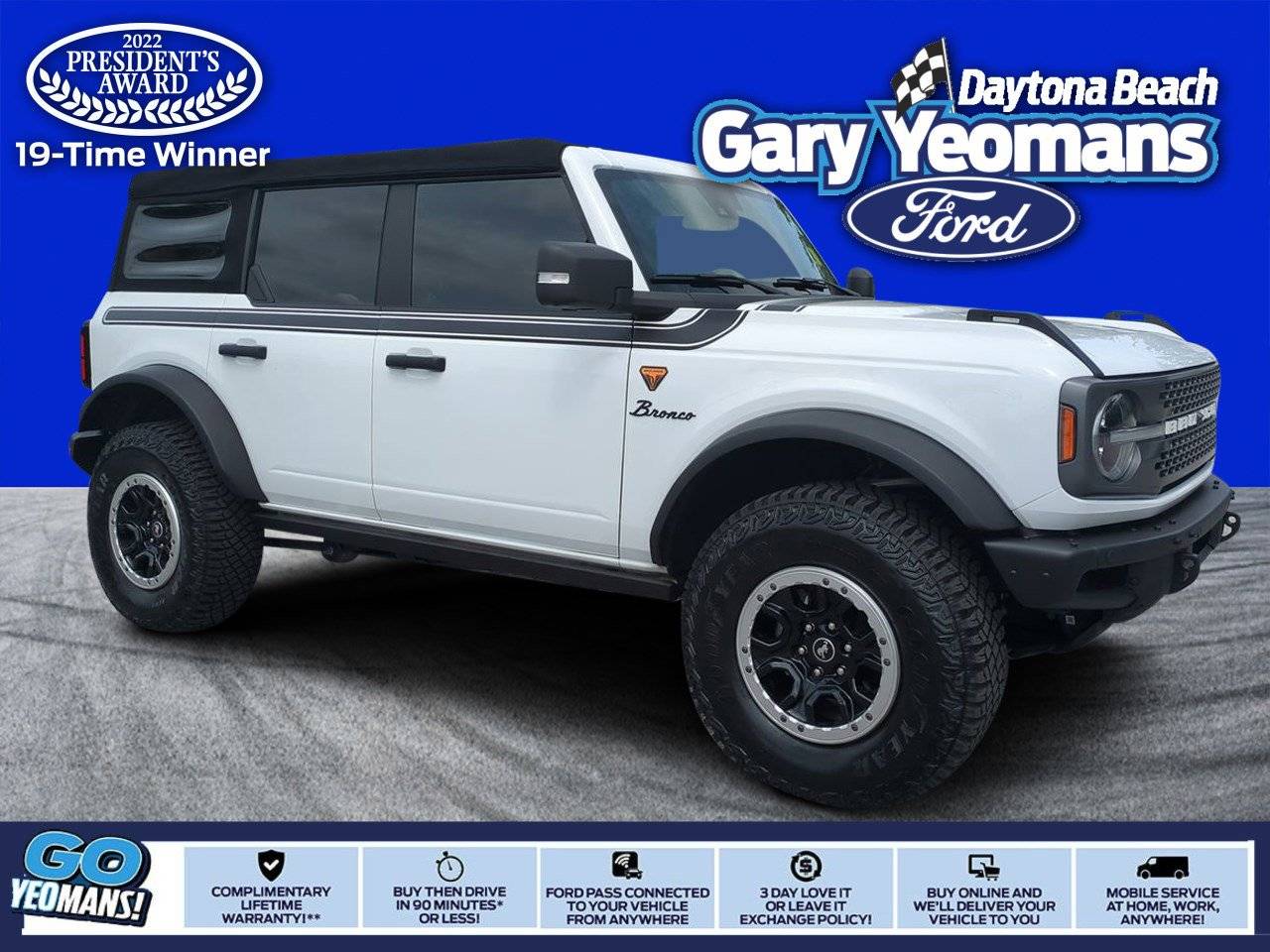 2021 Ford Bronco Badlands — SUV — 55,475 mi — Daytona Beach, FL