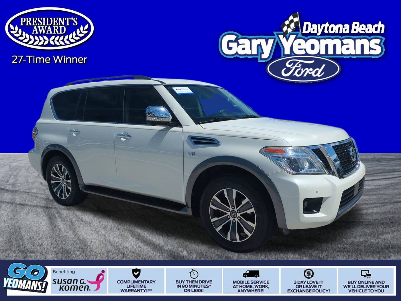 2020 Nissan Armada SL — SUV — 96,511 mi — Daytona Beach, FL