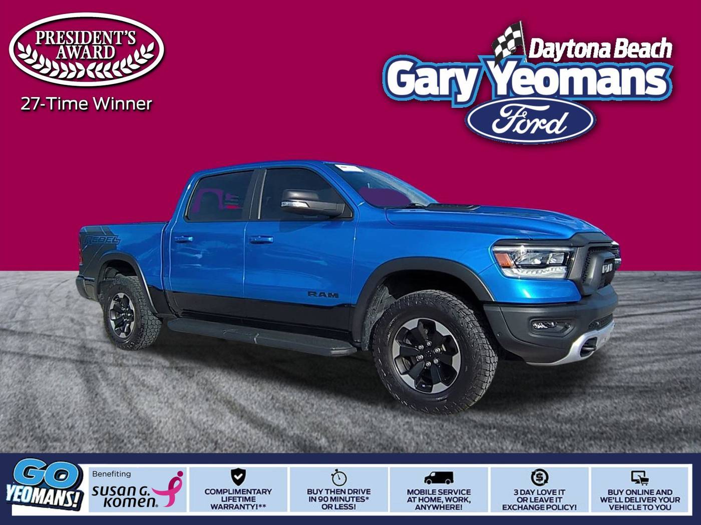 2021 Ram 1500 Rebel — Pickup Truck — 31,353 mi — Daytona Beach, FL