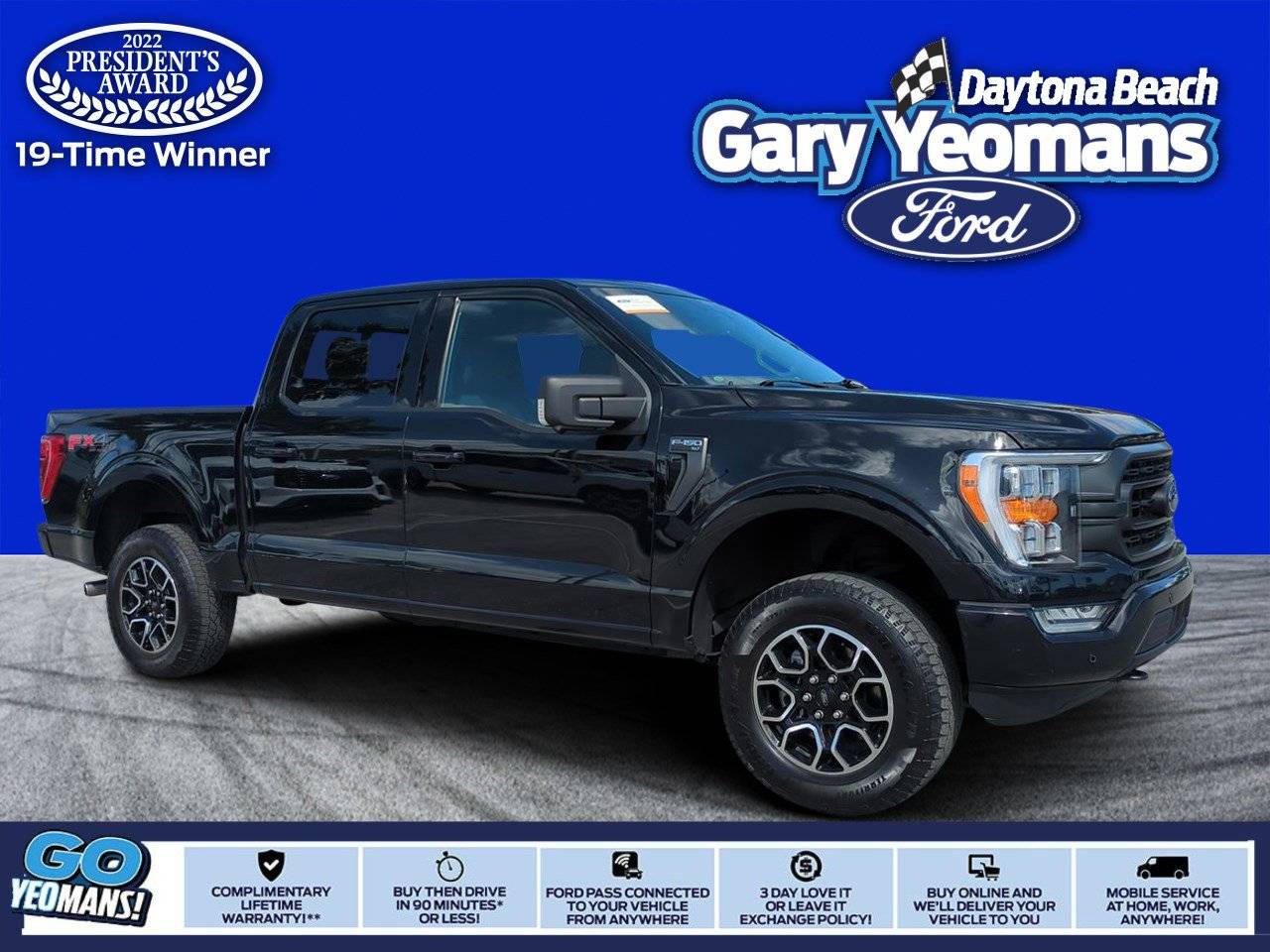 2022 Ford F-150 XLT — Pickup Truck — 46,281 mi — Daytona Beach, FL