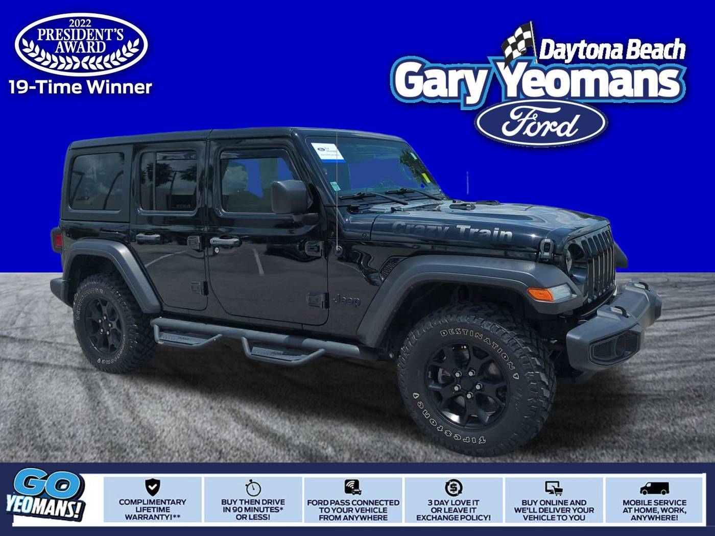 2022 Jeep Wrangler Willys — SUV — 14,176 mi — Daytona Beach, FL