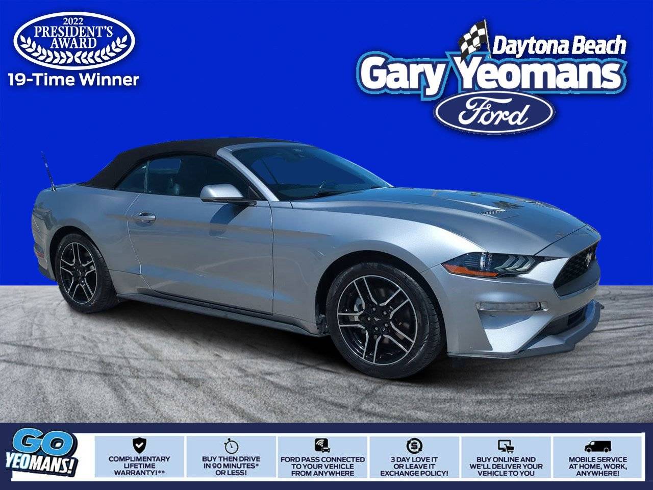 2023 Ford Mustang EcoBoost Premium — Convertible — 44,320 mi — Daytona Beach, FL