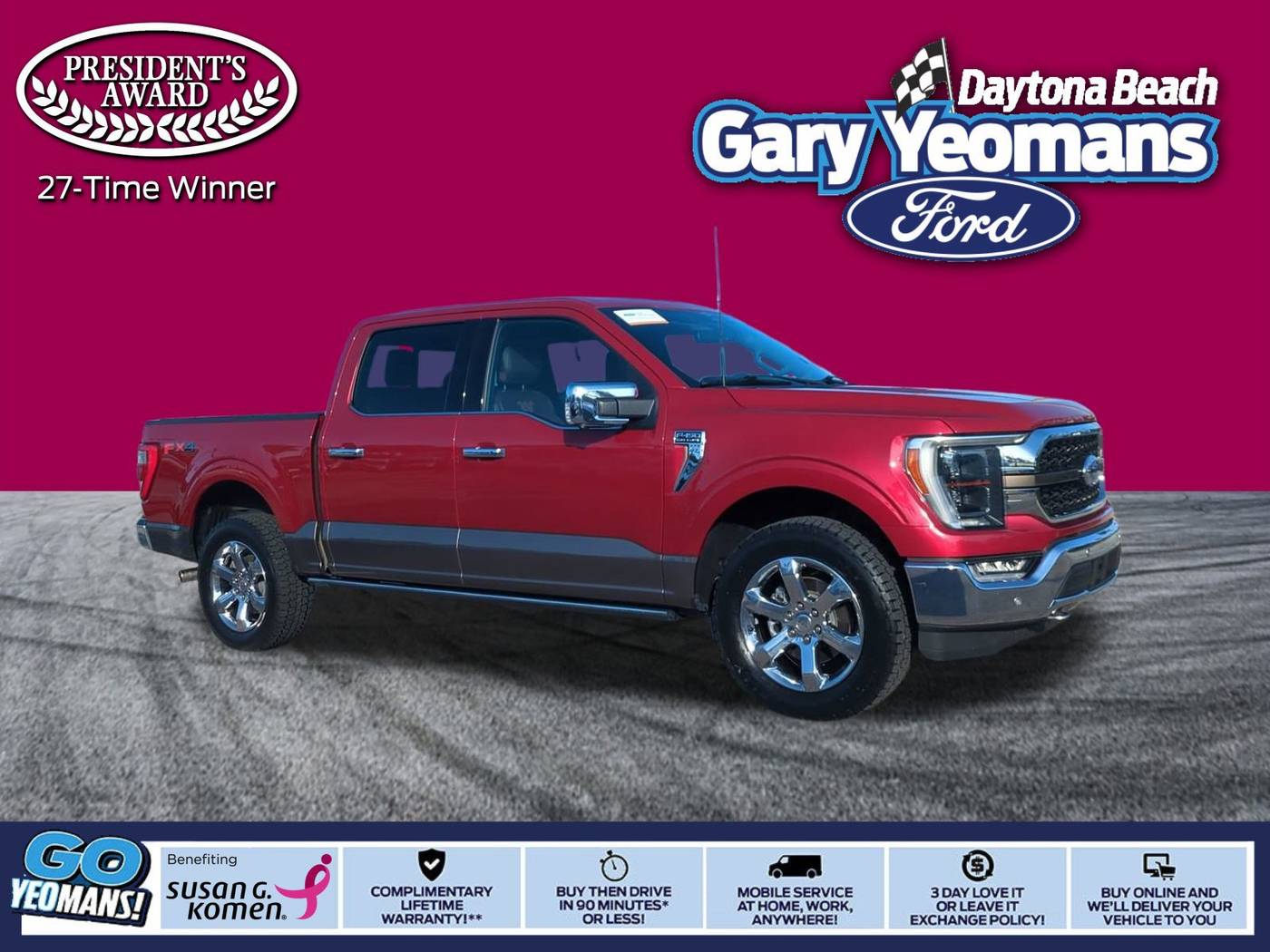 2023 Ford F-150 King Ranch — Pickup Truck — 45,807 mi — Daytona Beach, FL