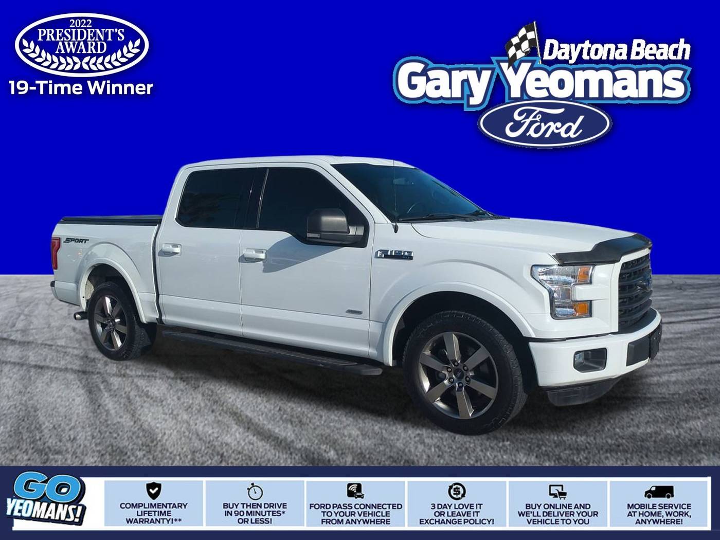 2015 Ford F-150 XLT — Pickup Truck — 93,857 mi — Daytona Beach, FL