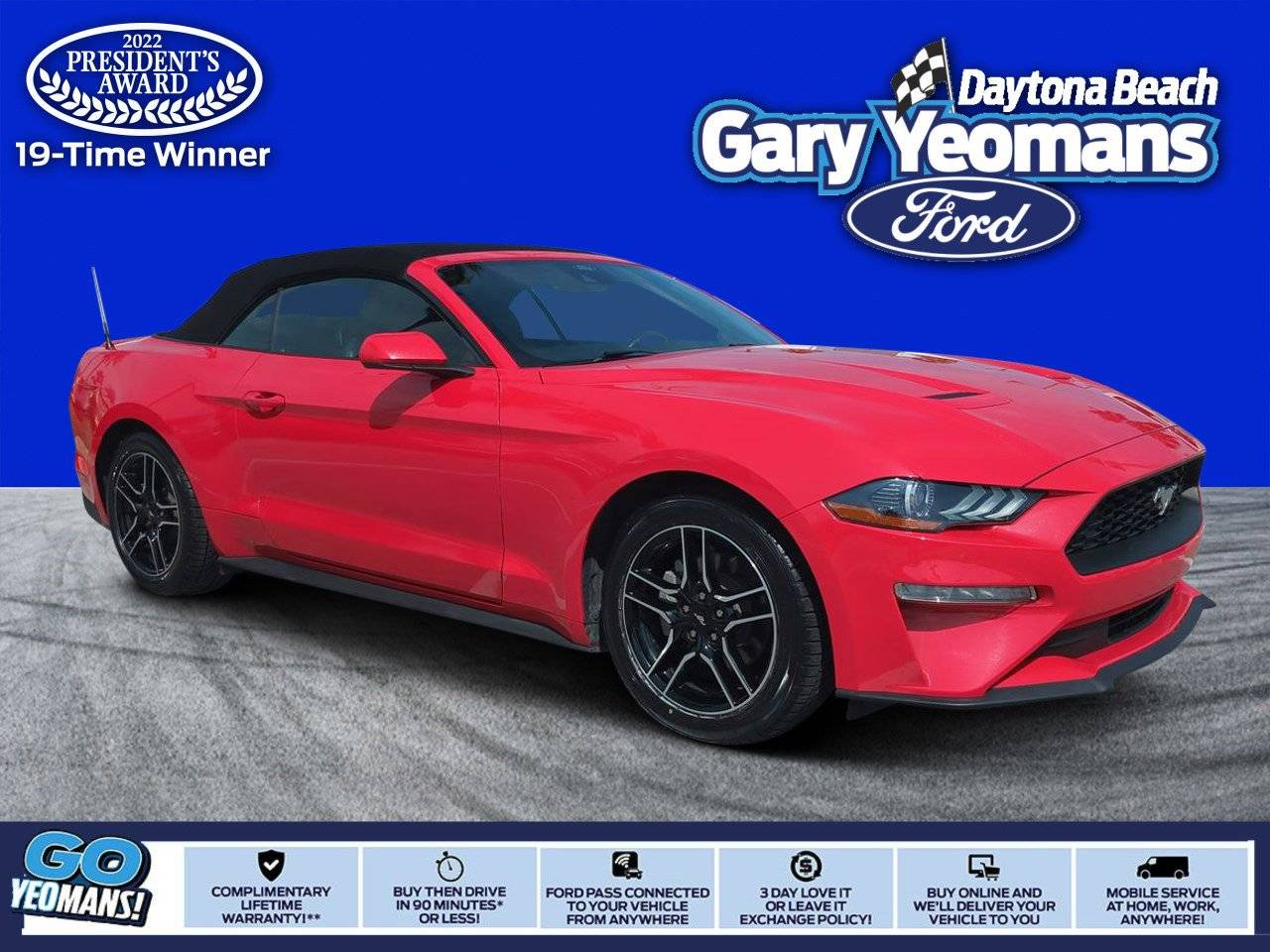 2023 Ford Mustang EcoBoost Premium — Convertible — 47,929 mi — Daytona Beach, FL