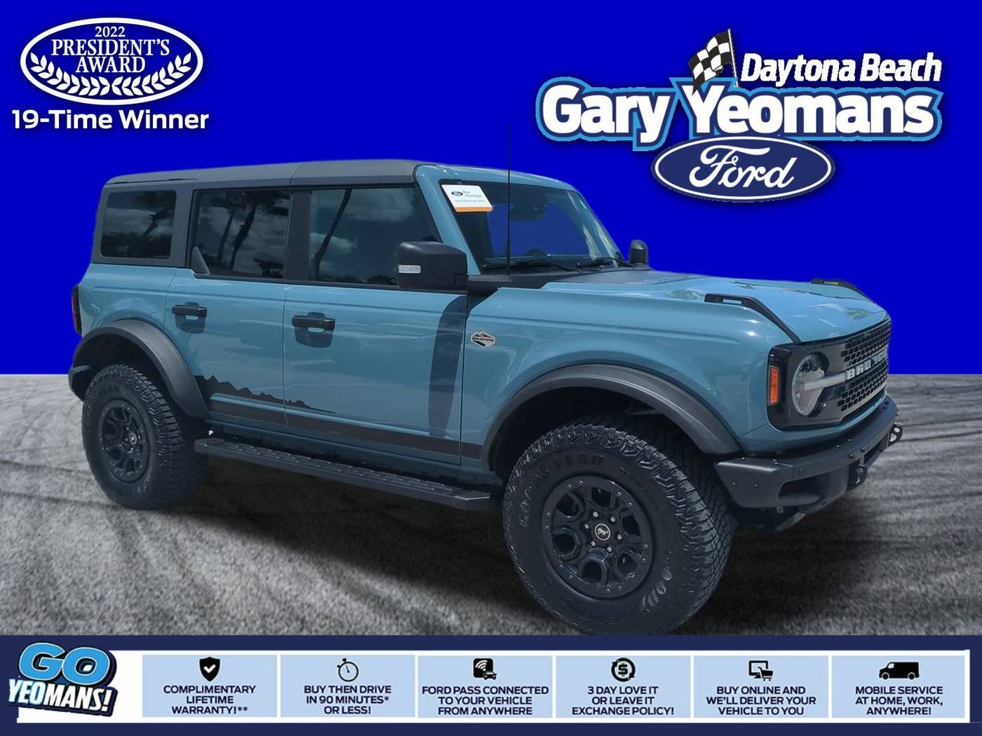 2022 Ford Bronco Wildtrak — SUV — 30,810 mi — Daytona Beach, FL
