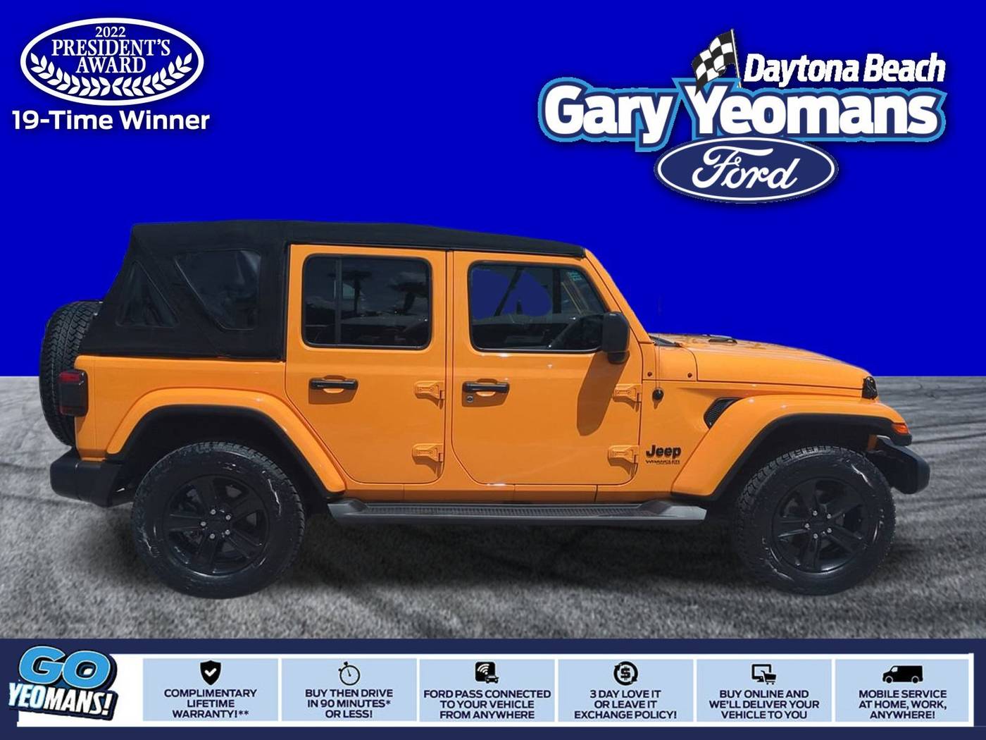 2021 Jeep Wrangler Sahara Altitude — SUV — 41,133 mi — Daytona Beach, FL
