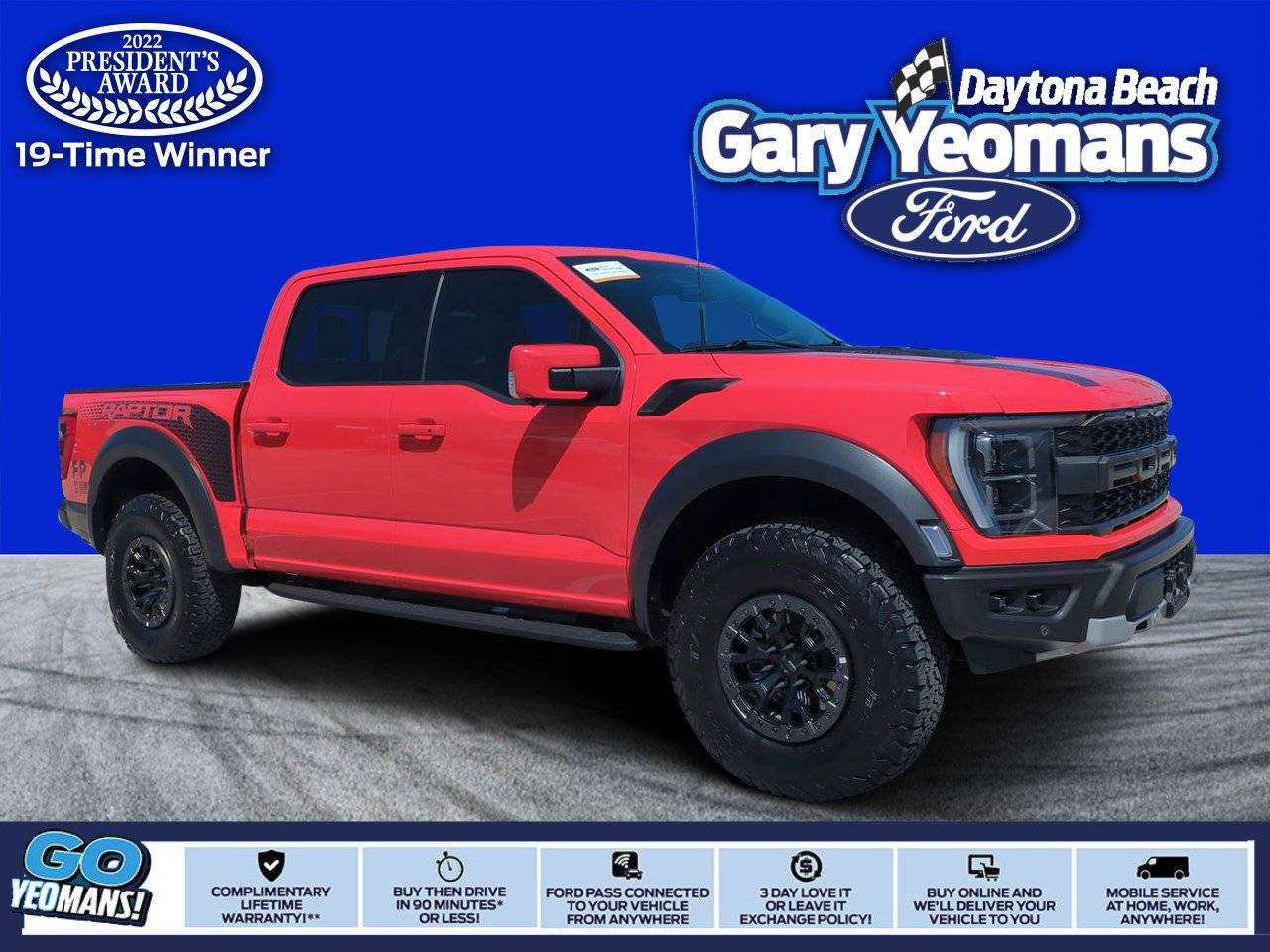 2023 Ford F-150 Raptor — Pickup Truck — 19,871 mi — Daytona Beach, FL