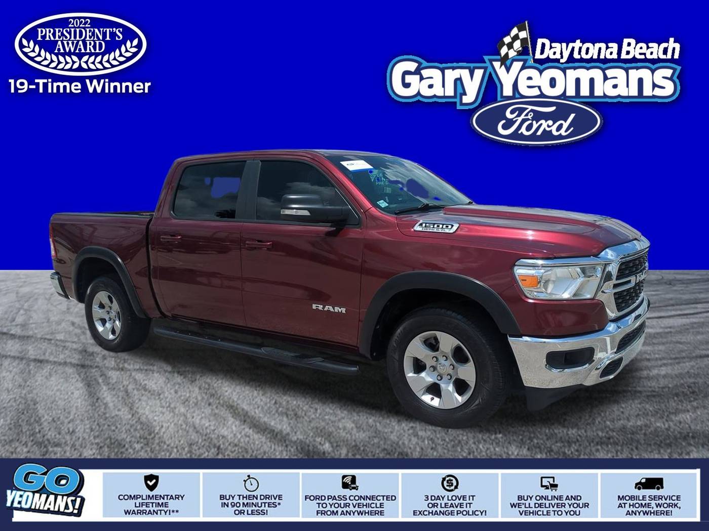 2022 Ram 1500 Big Horn — Pickup Truck — 38,629 mi — Daytona Beach, FL