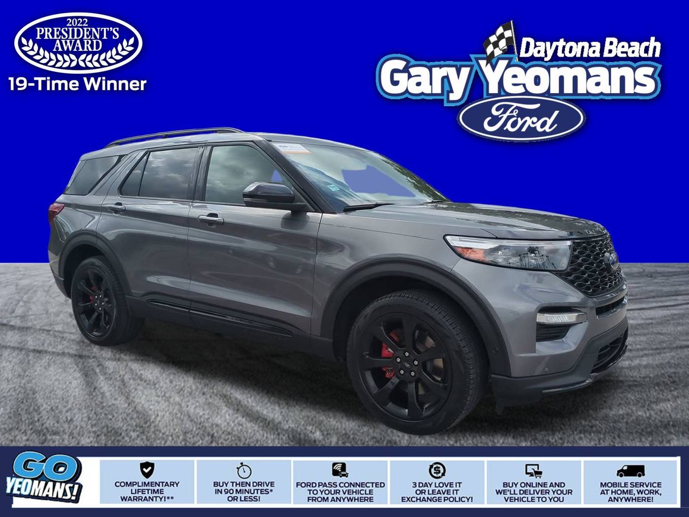 2022 Ford Explorer ST — SUV — 73,510 mi — Daytona Beach, FL