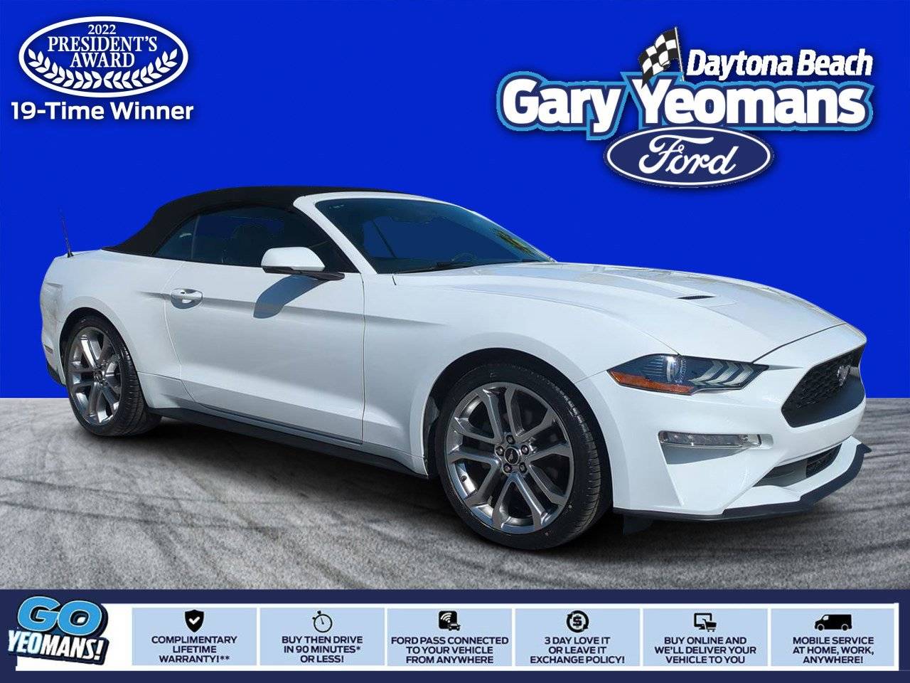 2020 Ford Mustang EcoBoost Premium — Convertible — 49,335 mi — Daytona Beach, FL