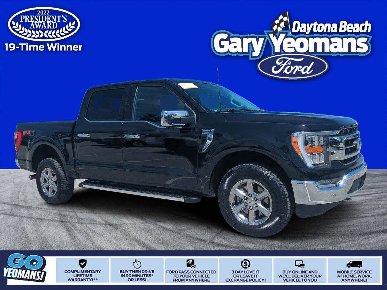 2022 Ford F-150 Lariat — Pickup Truck — 42,581 mi — Daytona Beach, FL