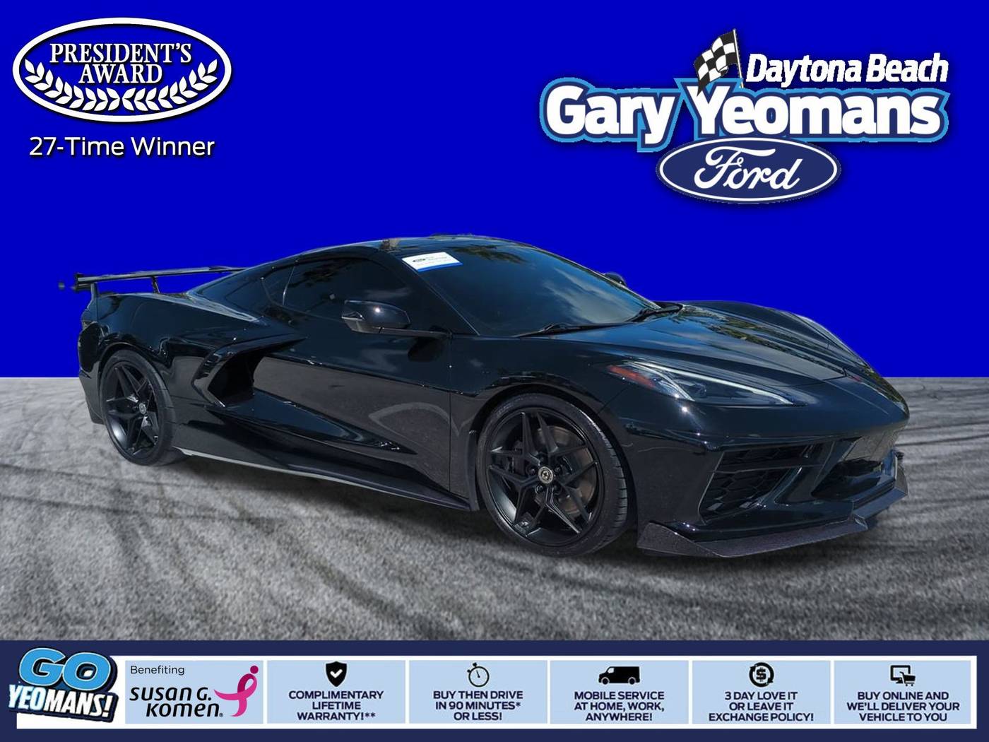 2023 Chevrolet Corvette 1LT — Coupe — 10,289 mi — Daytona Beach, FL