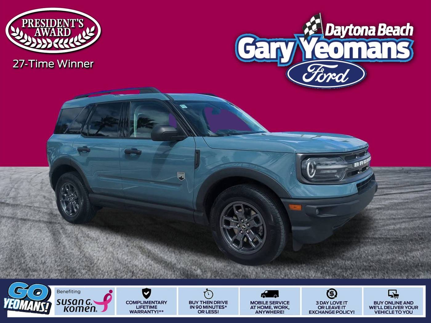 2022 Ford Bronco Sport Big Bend — SUV — 102,793 mi — Daytona Beach, FL