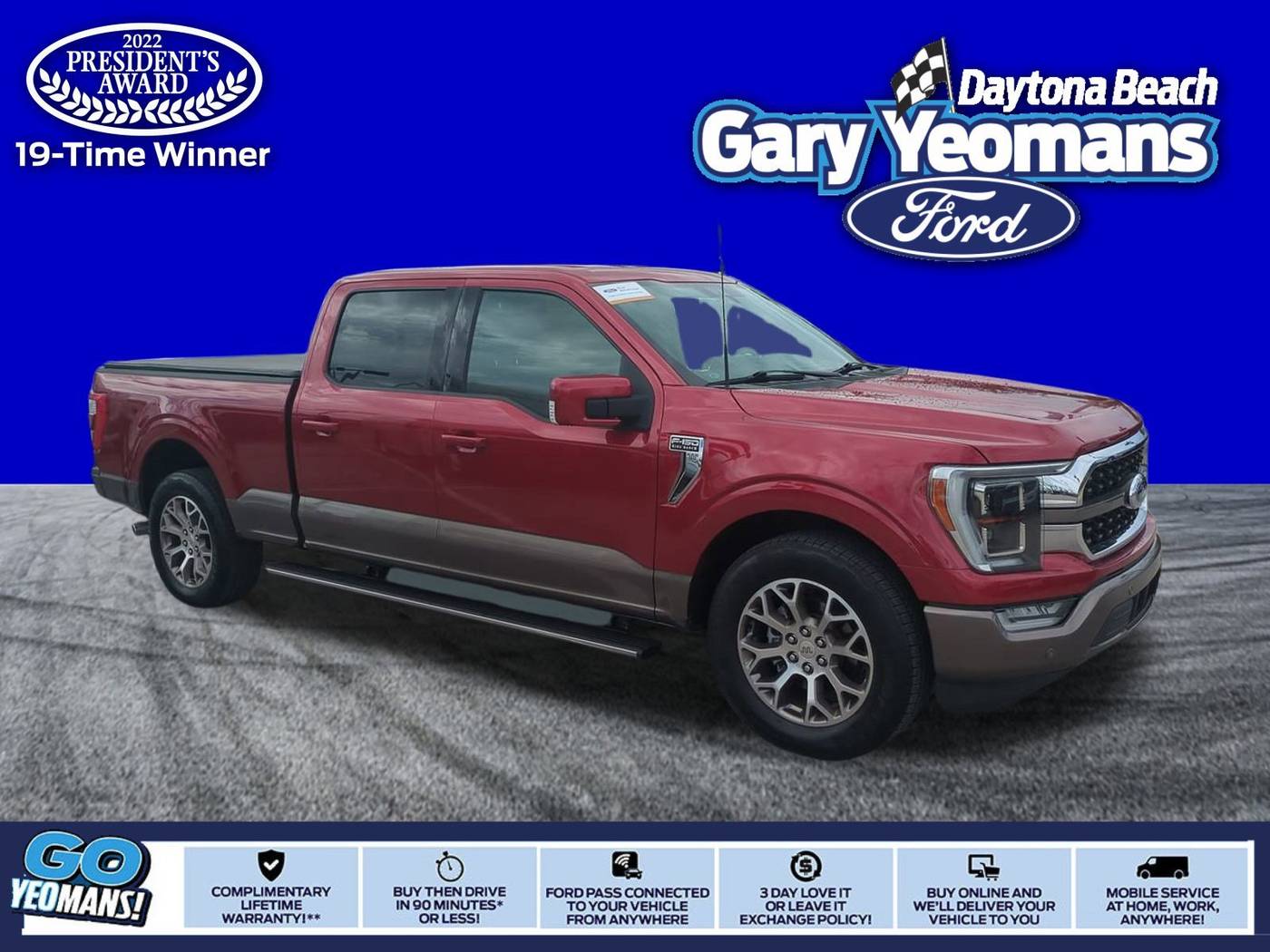 2022 Ford F-150 King Ranch — Pickup Truck — 22,961 mi — Daytona Beach, FL