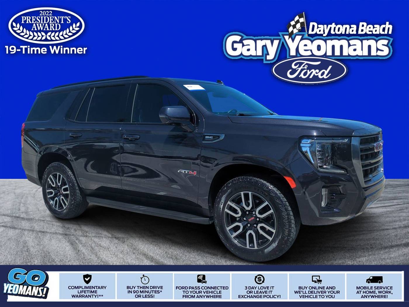 2024 GMC Yukon AT4 — SUV — 16,260 mi — Daytona Beach, FL