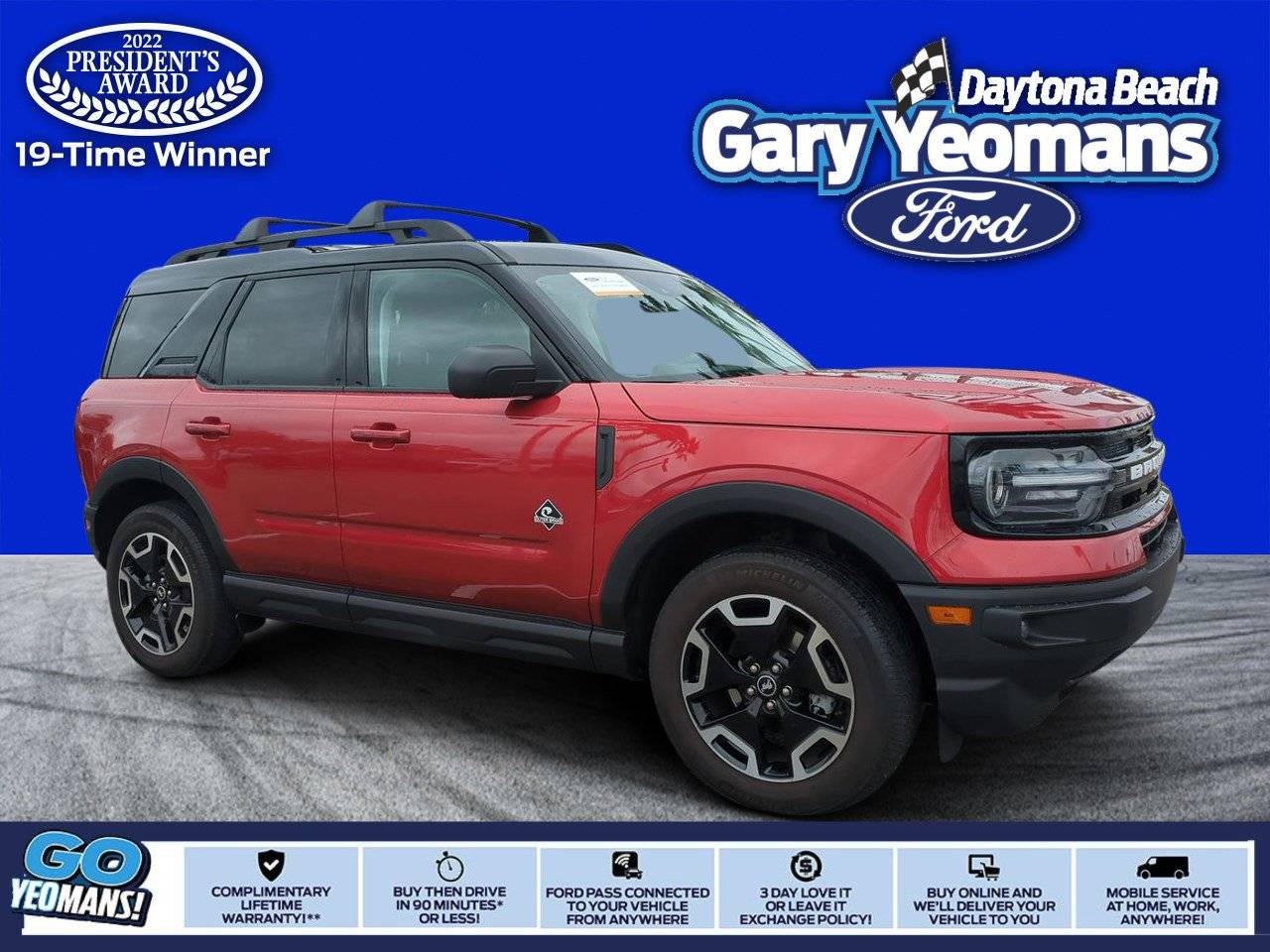 2022 Ford Bronco Sport Outer Banks — SUV — 22,908 mi — Daytona Beach, FL