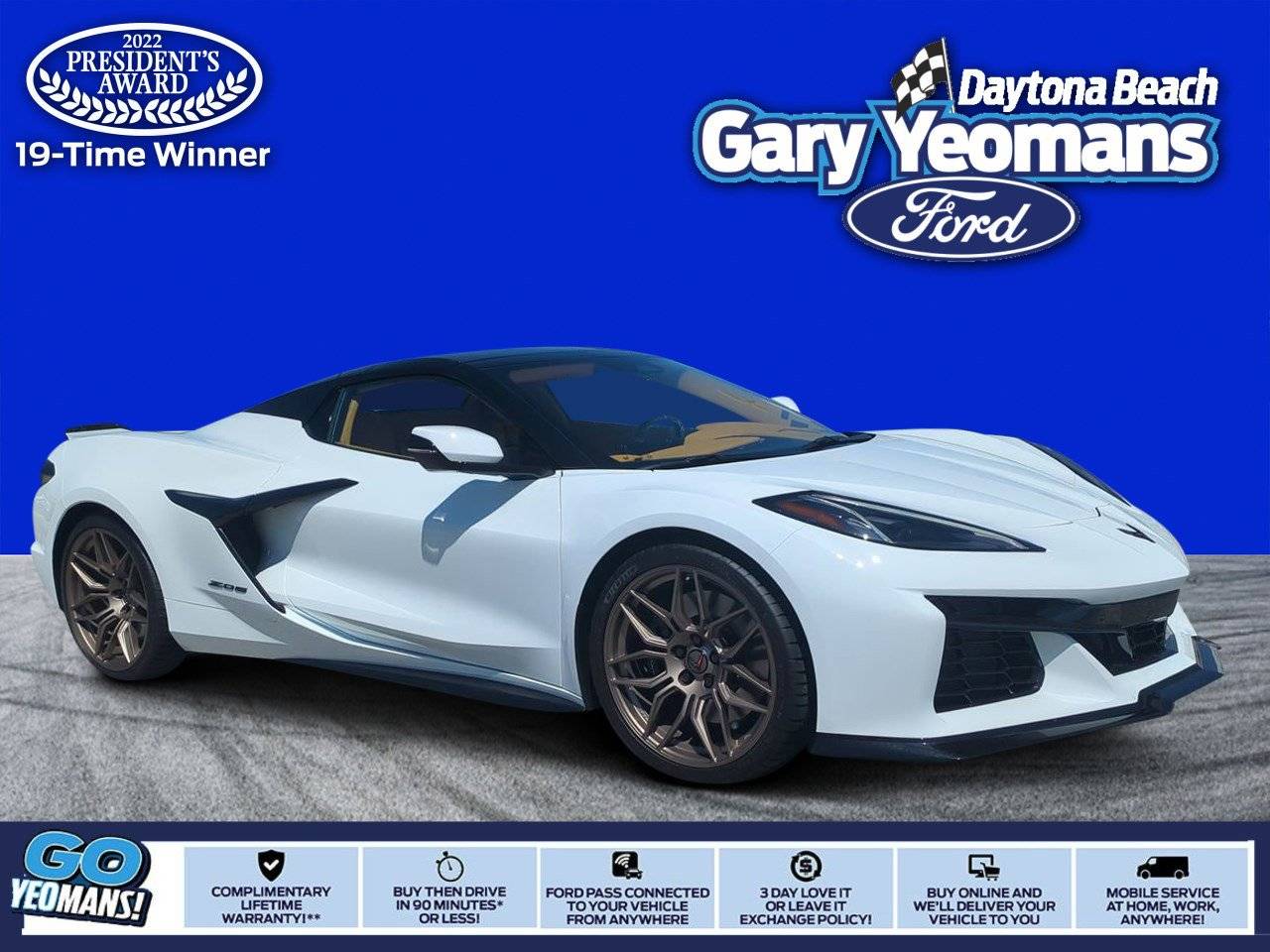 2024 Chevrolet Corvette Z06 3LZ — Convertible — 168 mi — Daytona Beach, FL