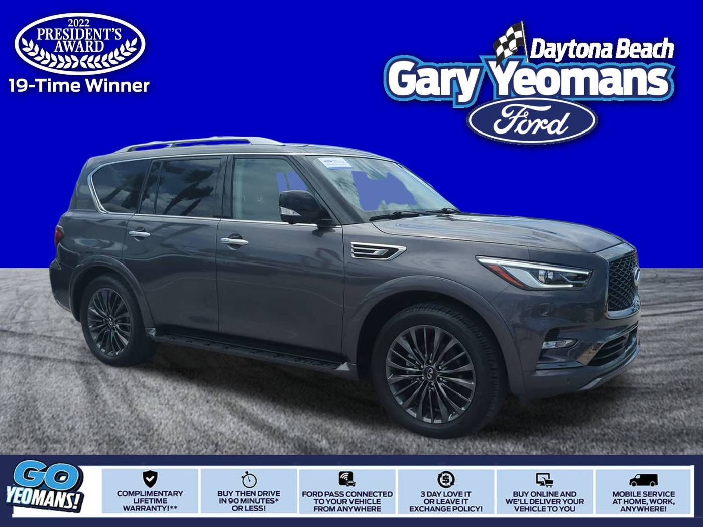 2024 INFINITI QX80 PREMIUM SELECT — SUV — 19,598 mi — Daytona Beach, FL